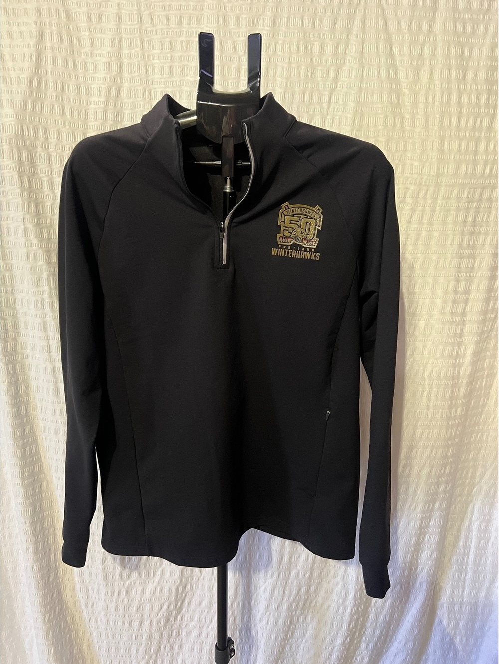 Loogaroo QuickQuarter Portland Winterhawks 50th Anniversary Quarter Zip M